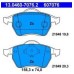 ATE 13.0460-7076.2 Brake Pads for Ford Galaxy, Seat Alhambra & Volkswagen Sharan (Front Axle)