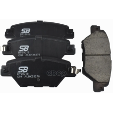 SB Nagamochi (Japan) BP25016 Brake Pads for Mazda CX-8 & CX-9 - Rear Axle