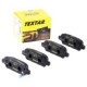 Textar 2387101 Brake Pads for Nissan Cube, Juke, Altima, Maxima, 350z, Qashqai, Murano, Rogue, Skyline, Teana, x-Trail, Serena & other - Rear Axle