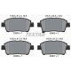 Textar 2390401 Brake Pads for Toyota bB i,  MR2, Prius & Geely Vision - Front Axle