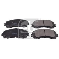 FEBI BILSTEIN 116291 Brake Pads for Nissan x-Trail/Serena/Skyline/Z , Renault Koleos, Infiniti Q50/Q60/QX50/Q55, Chevrolet Trail Blazer/Colorado- (Front Axle)