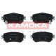 KAMOKA JQ101353 Brake Pads for Nissan Leaf/Qashqai/x-Trail/Rogue Sport, Renault Kadjar/Koleos - Rear Axle