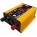 LGD Tan-G3 / 500W (6,000W Peak)  12V AC to 220V DC Car Power Inverter - Yellow