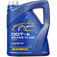 MANNOL MN3002 (DOT-4) Brake Fluid (5-LIters)