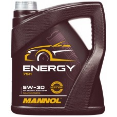 MANNOL MN7511 HC-Synthetic Engine Oil for Cars without Turbocharging (4-Liters)