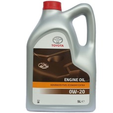 Toyota (Genuine) SAE 0W-20 AFE Fuel Economy Extra Engine Oil (5-Liters)