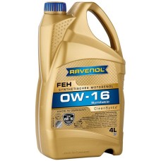 RAVENOL FEH SAE 0W-16 Oil for the Latest High Performance Automobiles by Japanese Manufacturers - (4-liters)