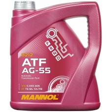 Mannol MN8212 ATF AG55 Automatic Transmission Fluid for the 6-Speed ZF Group & G 055 005 Requirements  Set by the VW Group (4-Liters)